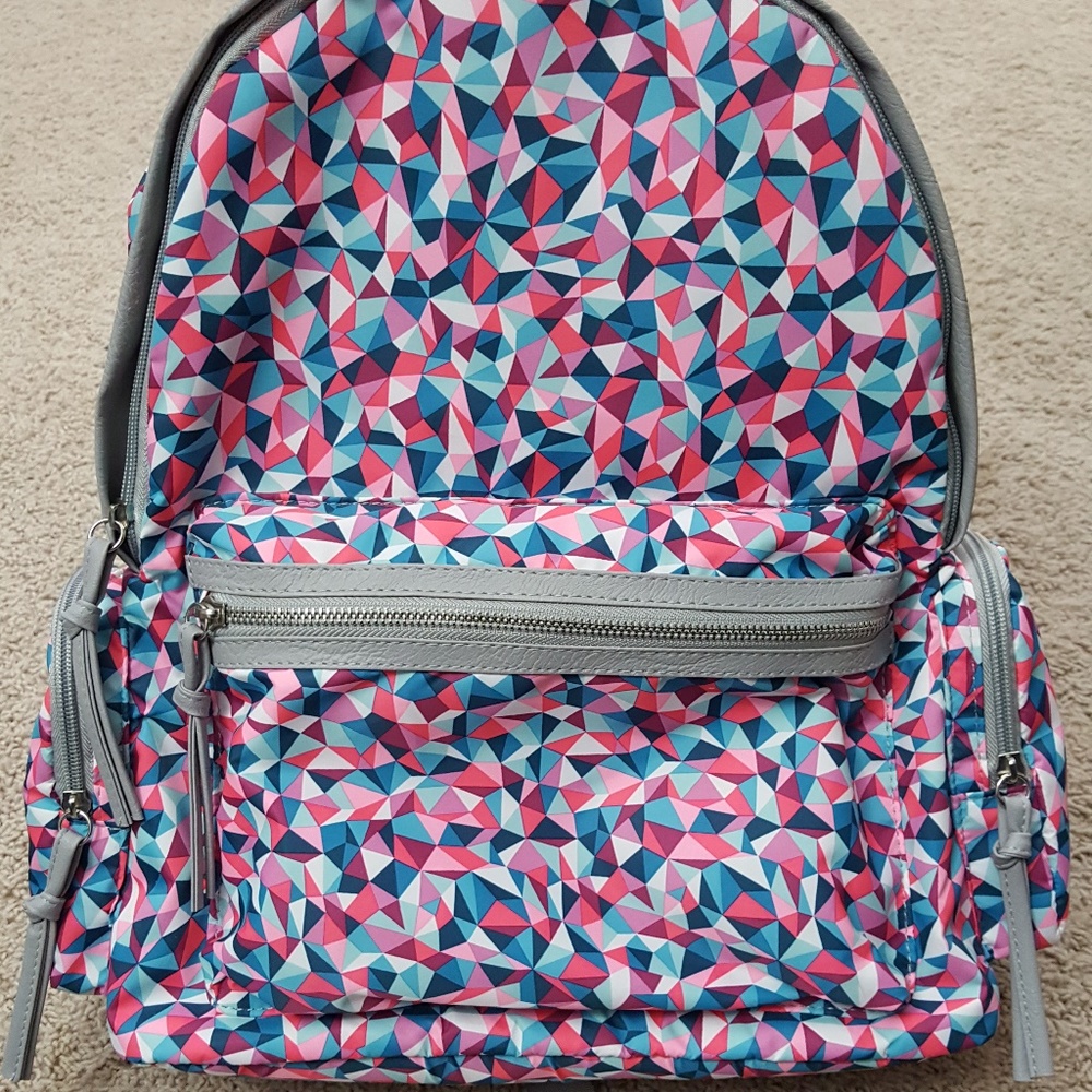 Backpack Pink Turquoise No Boundaries